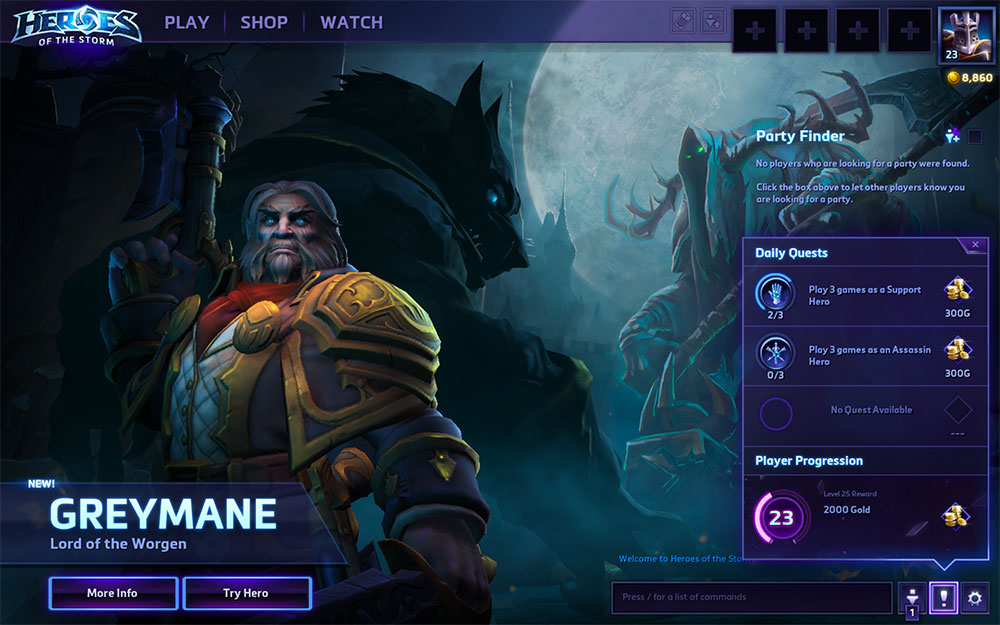 Heroes of the Storm Screenshot
